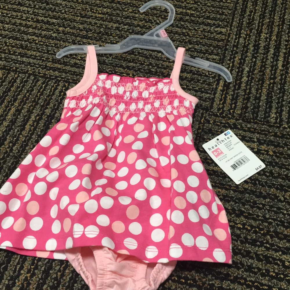 Pink baby dress